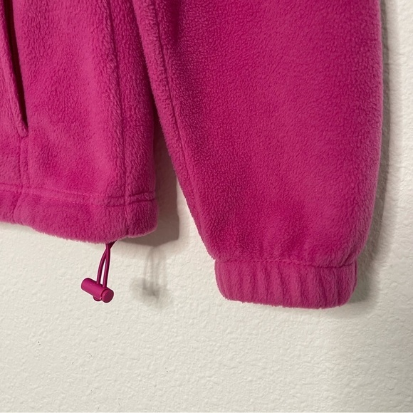 Columbia Women Benton Springs Full Zip Fleece Jacket pink size S - Picture 6 of 11